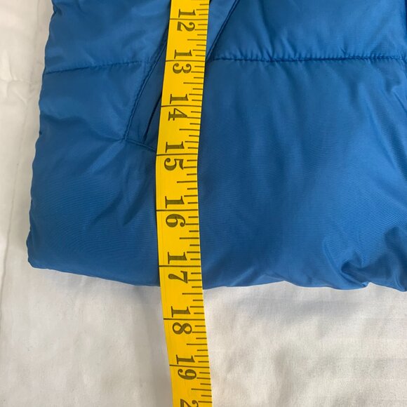 GAP Kids Blue Puffer Vest – Size Medium (8–9 Years) - Picture 9 of 11